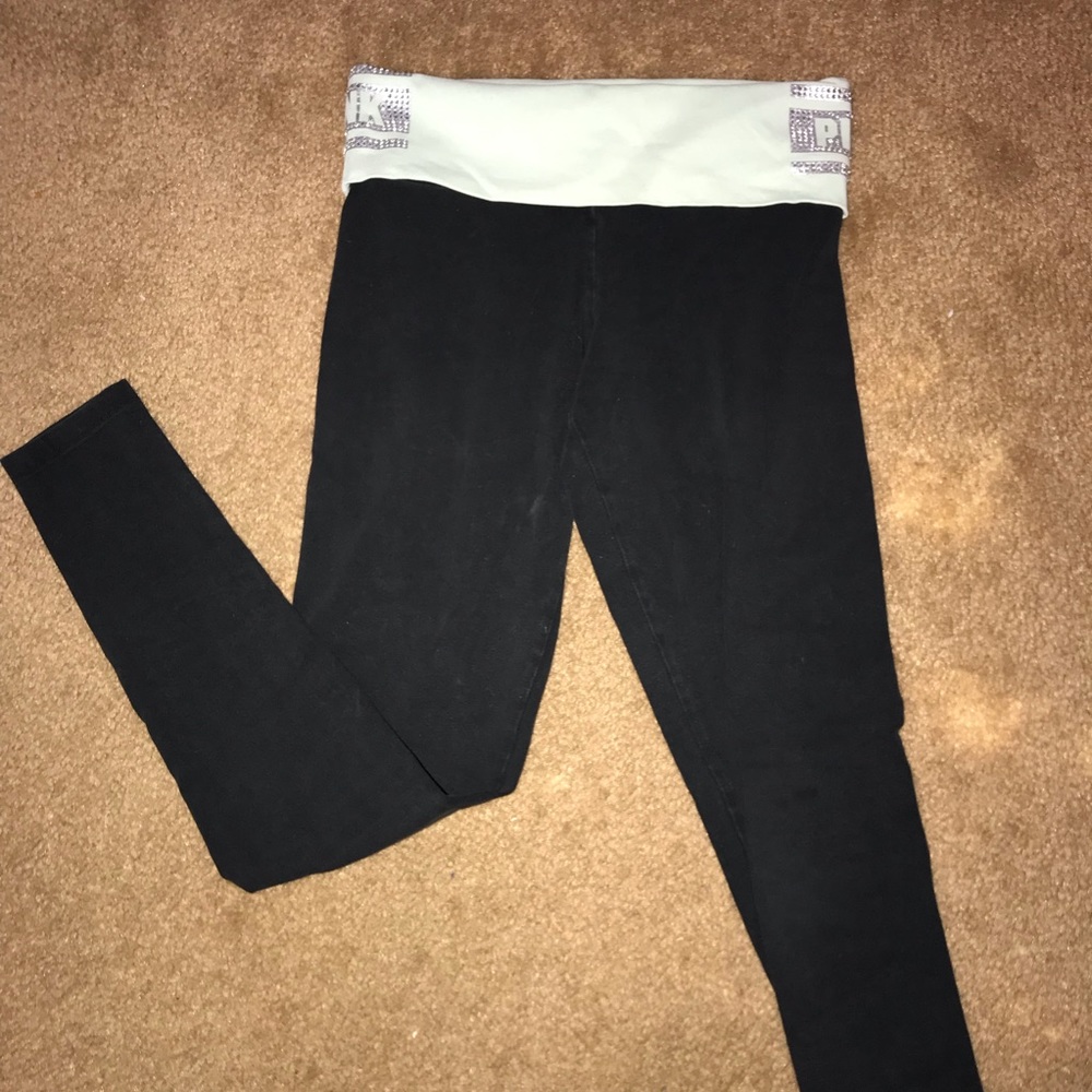 XS Victoria’s Secret PINK fold over leggings